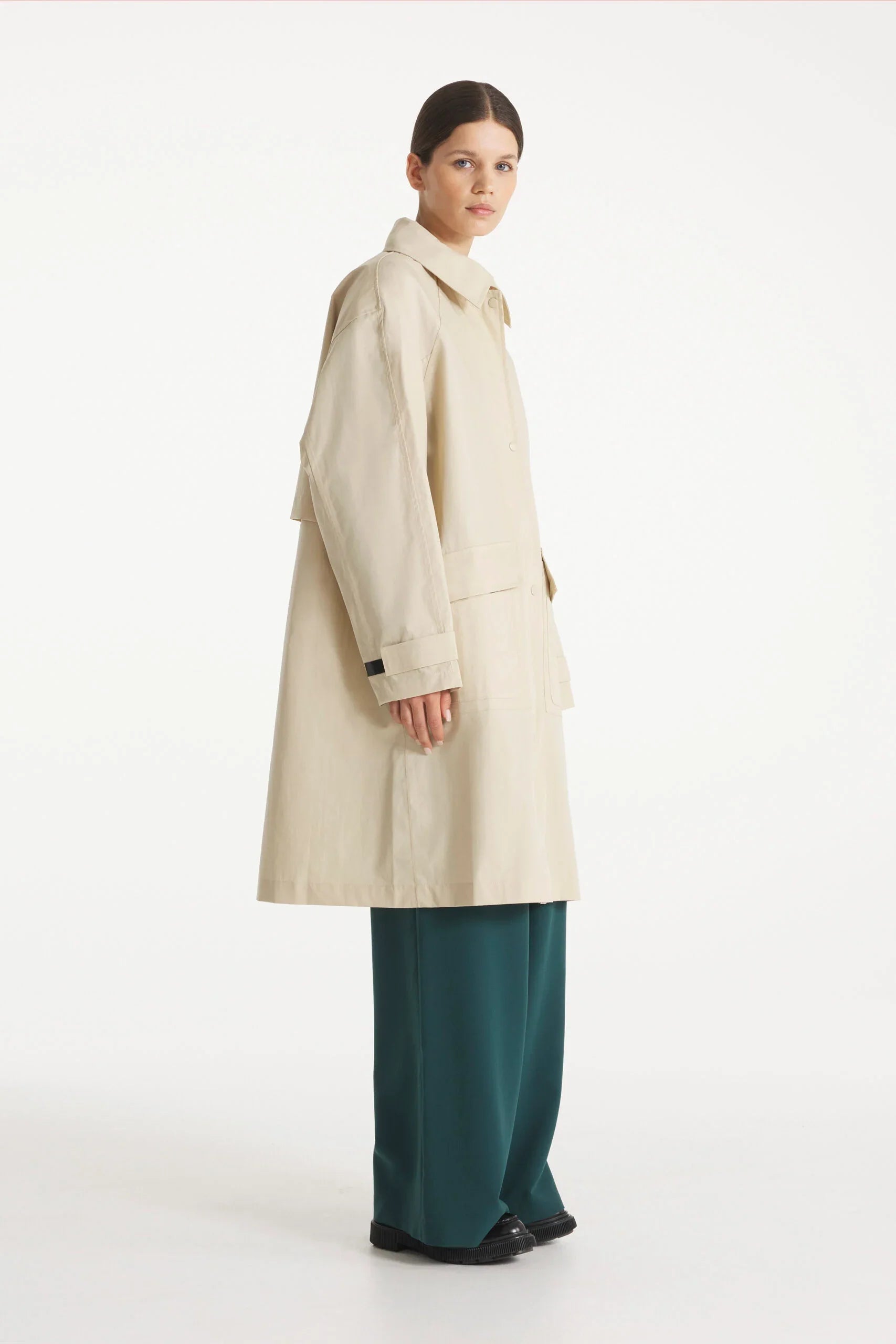 Le Mont Saint Michel – Manille - Trench – Beige - Vestes et Manteaux - 14296WM-38