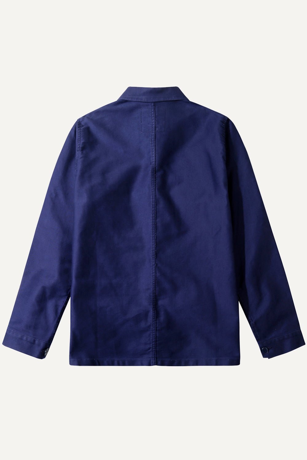 Le Mont Saint Michel – Moleskin Work Jacket - Blue - Vestes et Manteaux - 00112MV