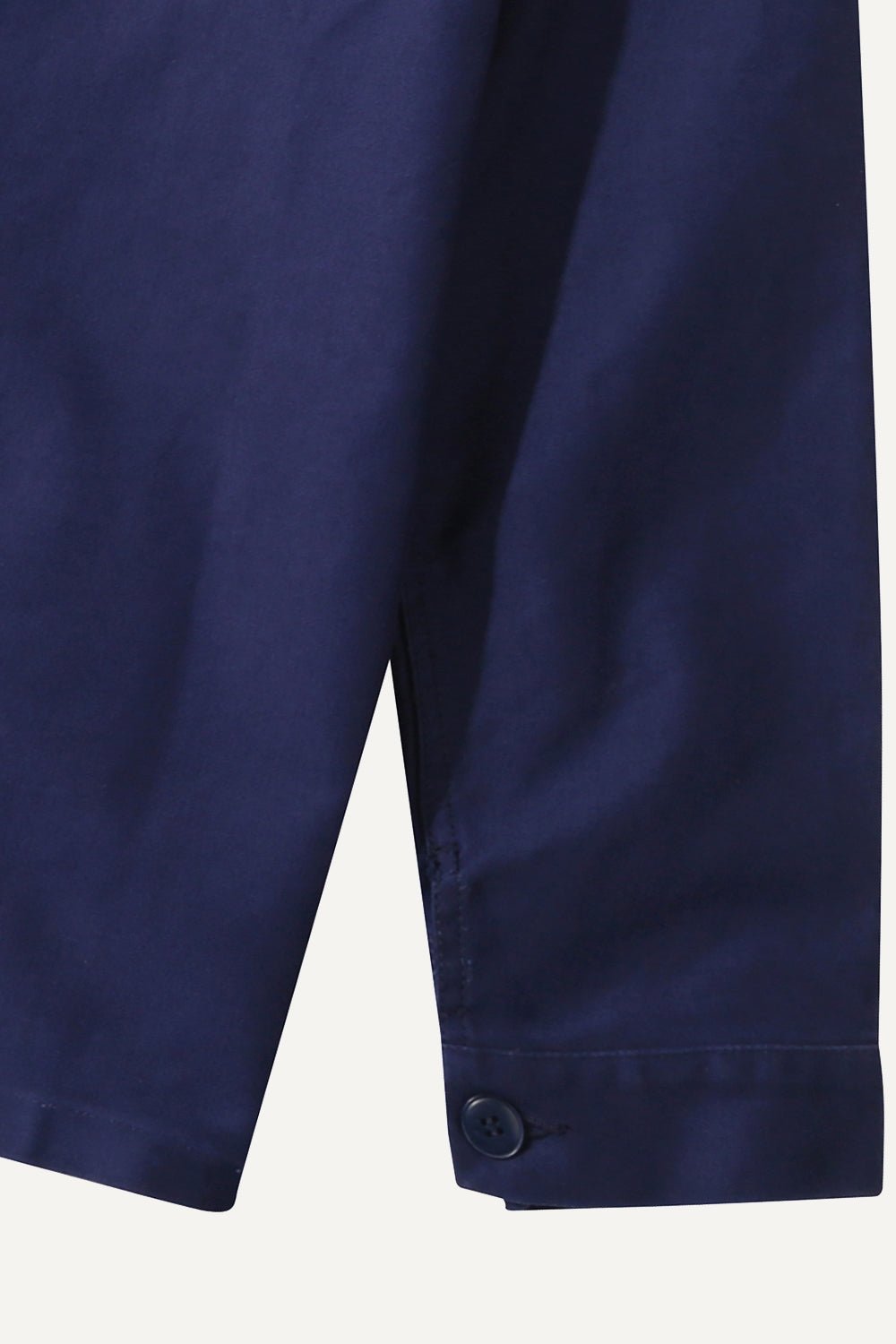 Le Mont Saint Michel – Moleskin Work Jacket - Blue - Vestes et Manteaux - 00112MV