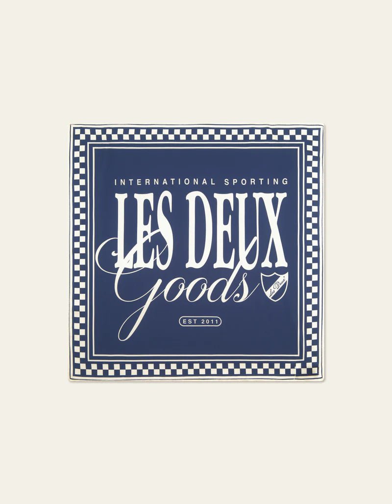 Les Deux - Goods Neckerchief - Blueprint/Ivory - Accessoires - LDM910024