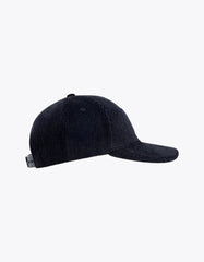 Les Deux - Encore Corduroy Baseball Cap - Dark Navy - Casquette - LDM702081