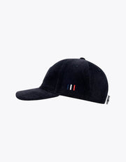 Les Deux - Encore Corduroy Baseball Cap - Dark Navy - Casquette - LDM702081