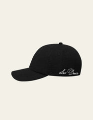 Les Deux - Seersucker Dad Cap - Noir - Casquette - LDM703026