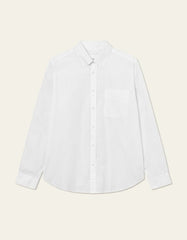 Les Deux - Kent Poplin Shirt - White/Black - Chemises - LDM410188