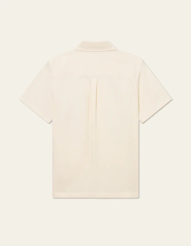 Les Deux - Kingsley AOE SS Shirt - Ivory - Chemises - LDM401101