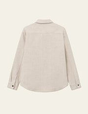 Les Deux - Lennon Bouclé Overshirt - Ivory - Chemises - LDM640080