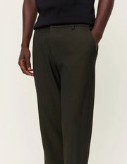 Les Deux - Como Reg Seasonal Suit Pants - Deep Forest/Charcoal Melange - Pantalons et Shorts - LDM501072