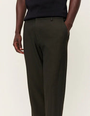 Les Deux - Como Reg Seasonal Suit Pants - Deep Forest/Charcoal Melange - Pantalons et Shorts - LDM501072