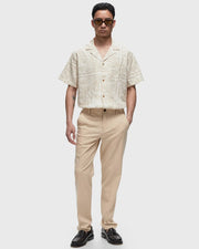 Les Deux - Como Reg Twill Pants - Light Desert Sand Melange - Pantalons et Shorts - LDM510137