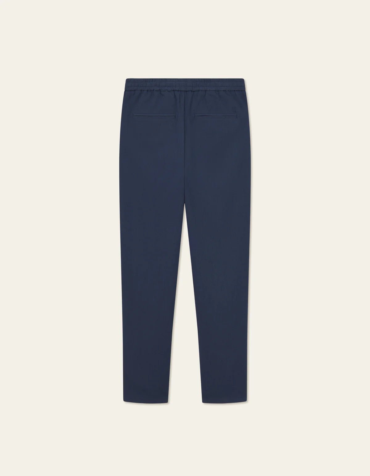 Les Deux - Como Tapered Textured Drawstring Pants - Dark Navy - Pantalons et Shorts - 