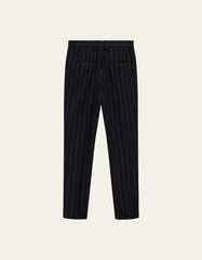 Les Deux - Como Twill Pinstripe Suit Pants - Dark navy/ Ivory-Pantalons et Shorts-LDM510123