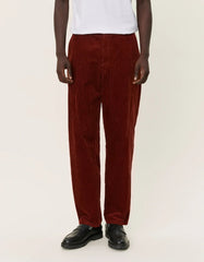 Les Deux - Kody Heavy Corduroy Pants - Fired Brick - Pantalons et Shorts - LDM510095