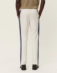 Les Deux - Sterling Track Pants 2.0 - Ivory/Blueprint - Pantalons et Shorts - LDM530054