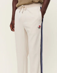 Les Deux - Sterling Track Pants 2.0 - Ivory/Blueprint - Pantalons et Shorts - LDM530054