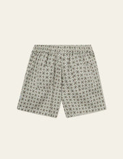 Les Deux - Taprestry Short - Ivory/Jade Green - Pantalons et Shorts - LDM511055