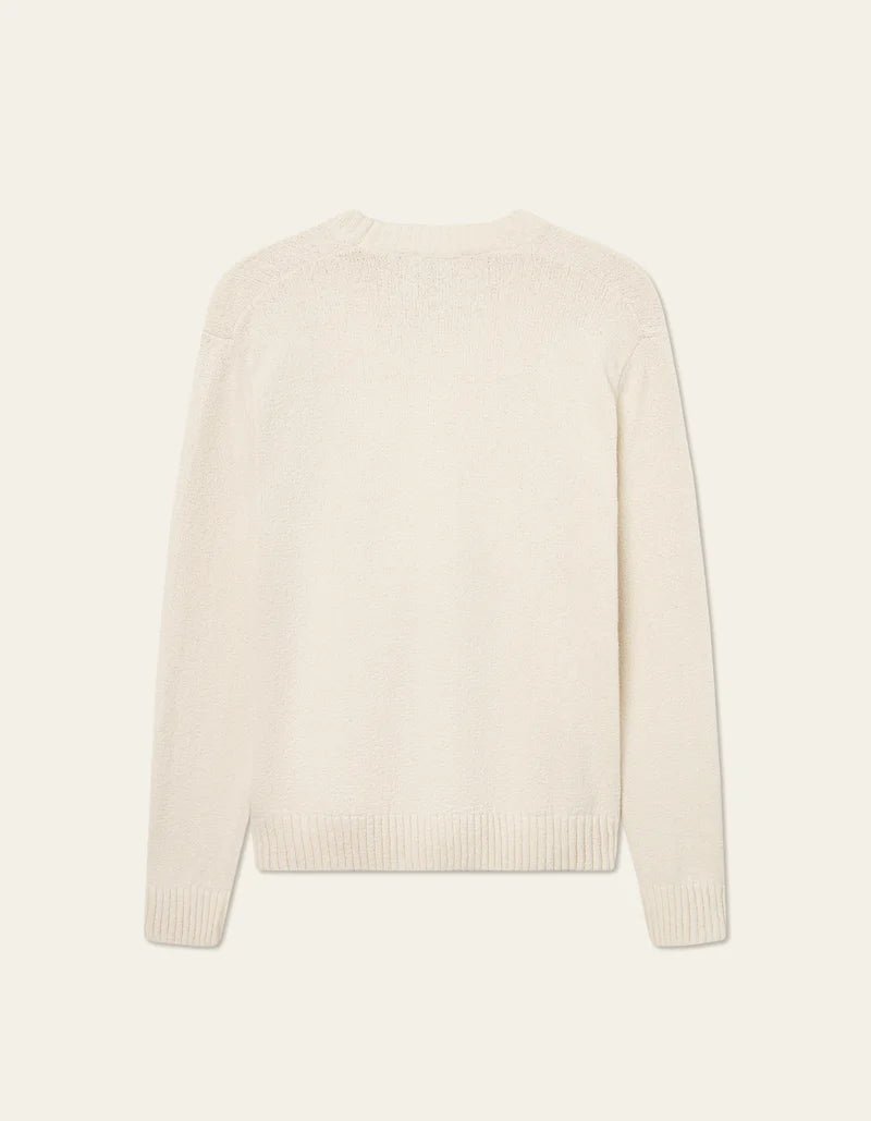 Les Deux - Brad Embroidery Cardigan - Ivory - Pulls et Sweats - LDM310154