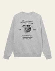 Les Deux - Tournament Sweatshirt - Snow Melange/Black - Pulls et Sweats - LDM200161