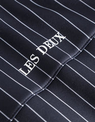 Les Deux - Ballier Pinstripe Track Jacket - Dark Navy & Light Ivory - Vestes et Manteaux - LDM203032