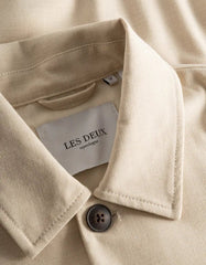 Les Deux - Marseille Twill Jacket - Light Desert Sand Melange - Vestes et Manteaux - LDM610144