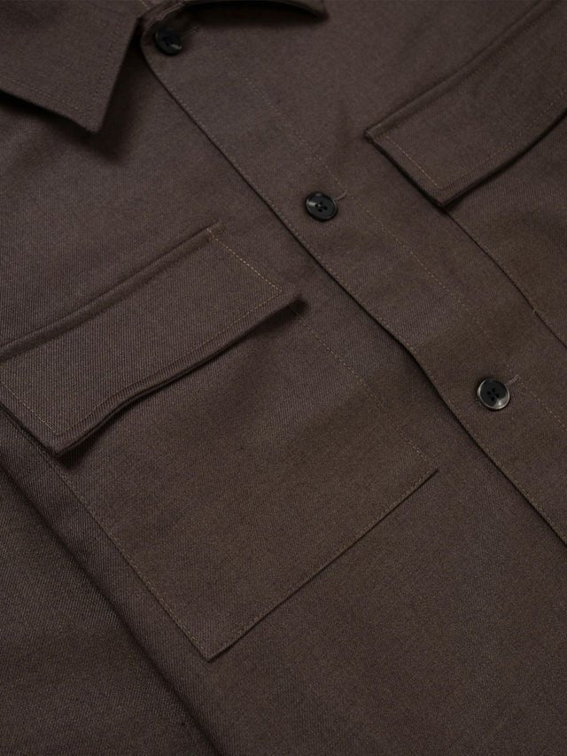 Libertine Libertine - Veste Mind 3619 - Chocolate Brown-Vestes et Manteaux-
