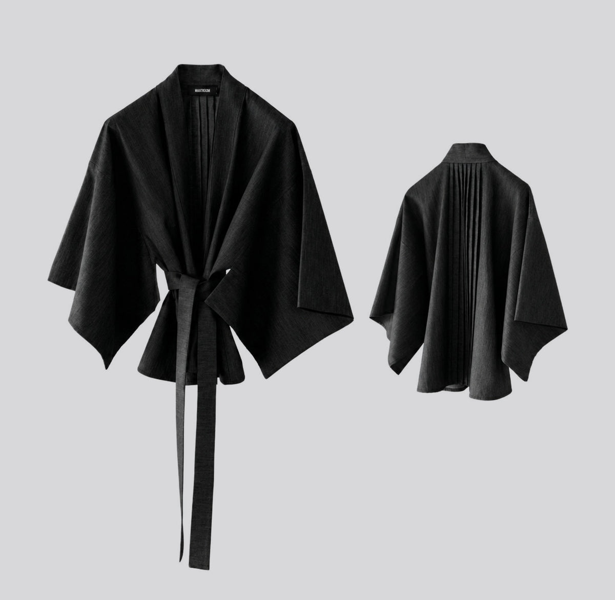 Maatroom Kim Kimono – packshot catalogue (devant et dos)