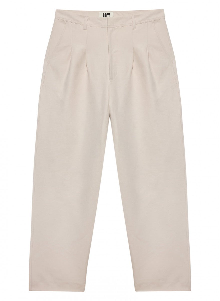 Maison Standards - Pantalon Loose en Lin Saul - Ecru - Pantalons et Shorts - H125P026TI129