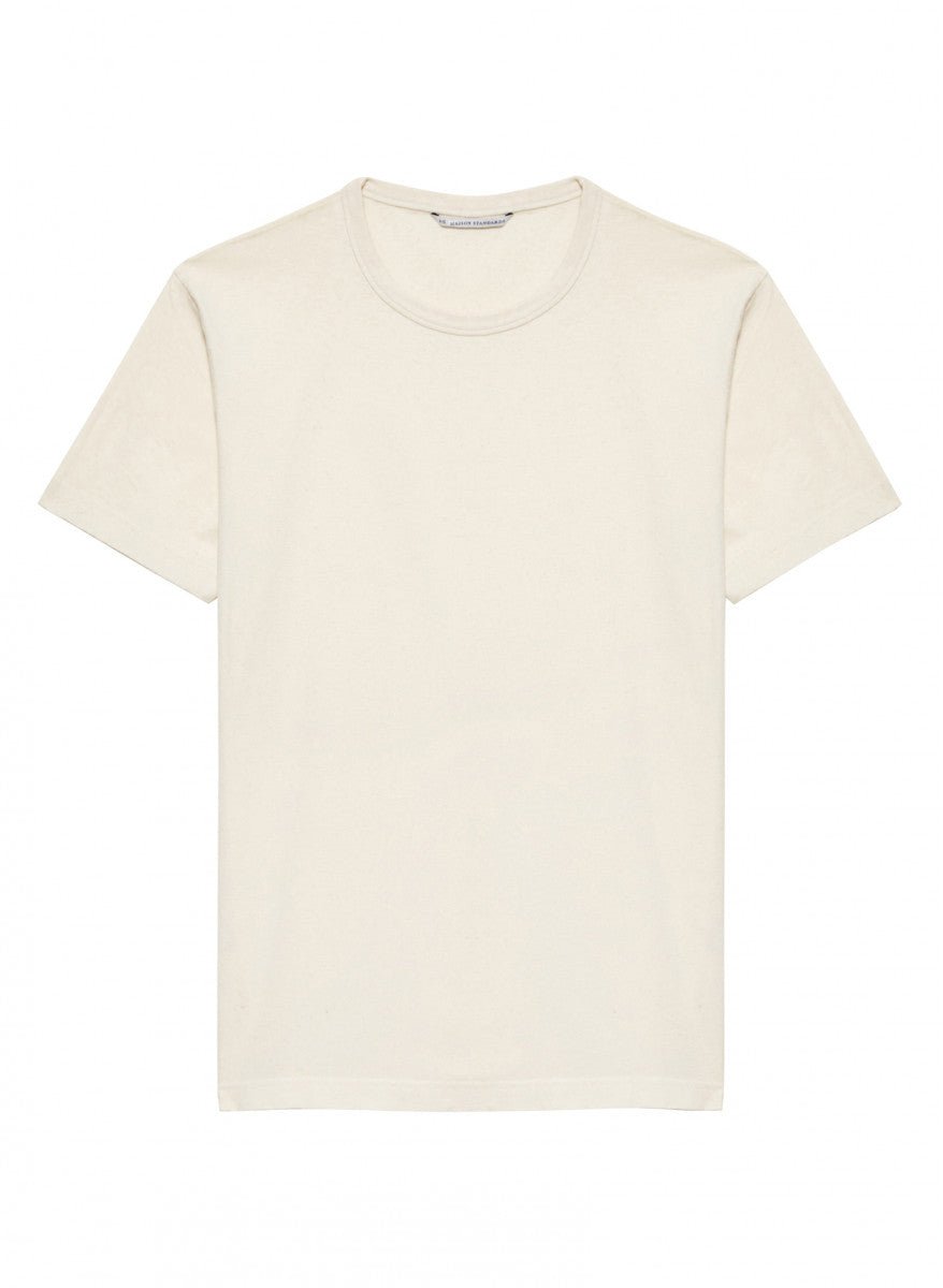 Maison Standards - T-shirt en Coton Birk - Ecru - T-shirts - H325T002JER32