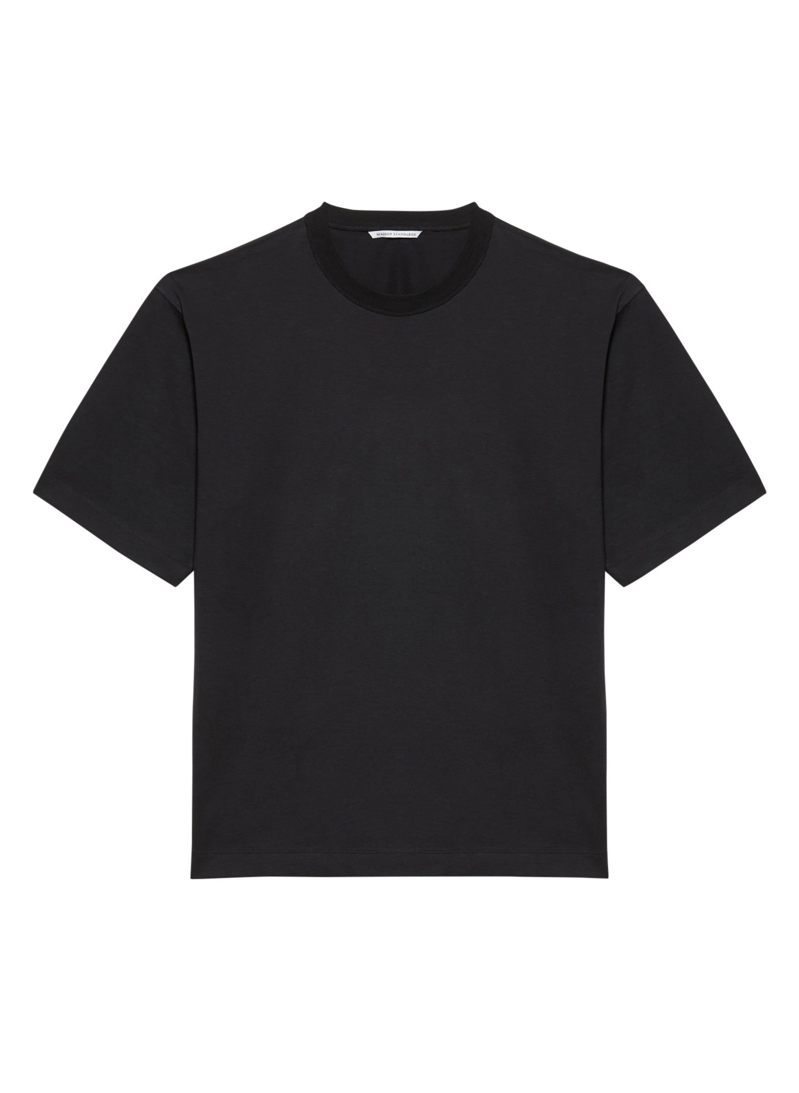 Maison Standards - T-shirt en Coton Keith - Noir - T-shirts - H125T031JER33