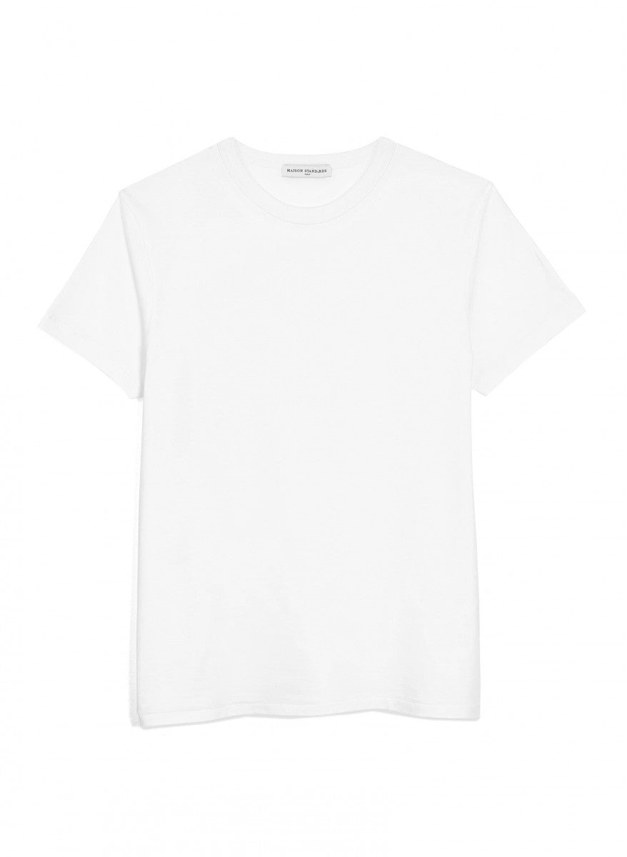 Maison Standards - T-shirt en Coton Marlon - Blanc - T-shirts - H321T010JER01