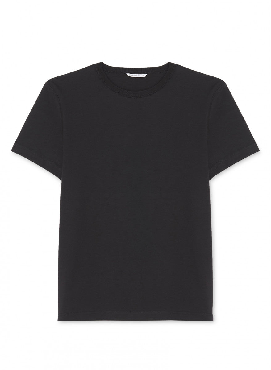 Maison Standards - T-shirt en Coton Marlon - Noir - T-shirts - H321T010JER01