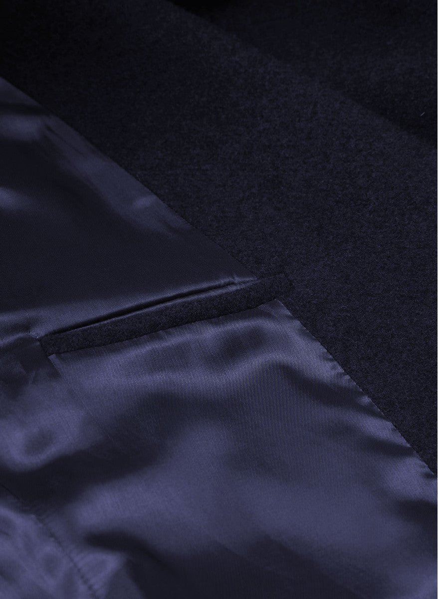 Maison Standards - Manteau Tribeca Unisexe double boutonnage - Bleu marine - Vestes et Manteaux - H224M039TI117