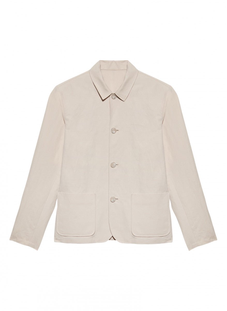 Maison Standards - Veste Légère en Lin Majorque - Ecru - Vestes et Manteaux - H125V046TI129