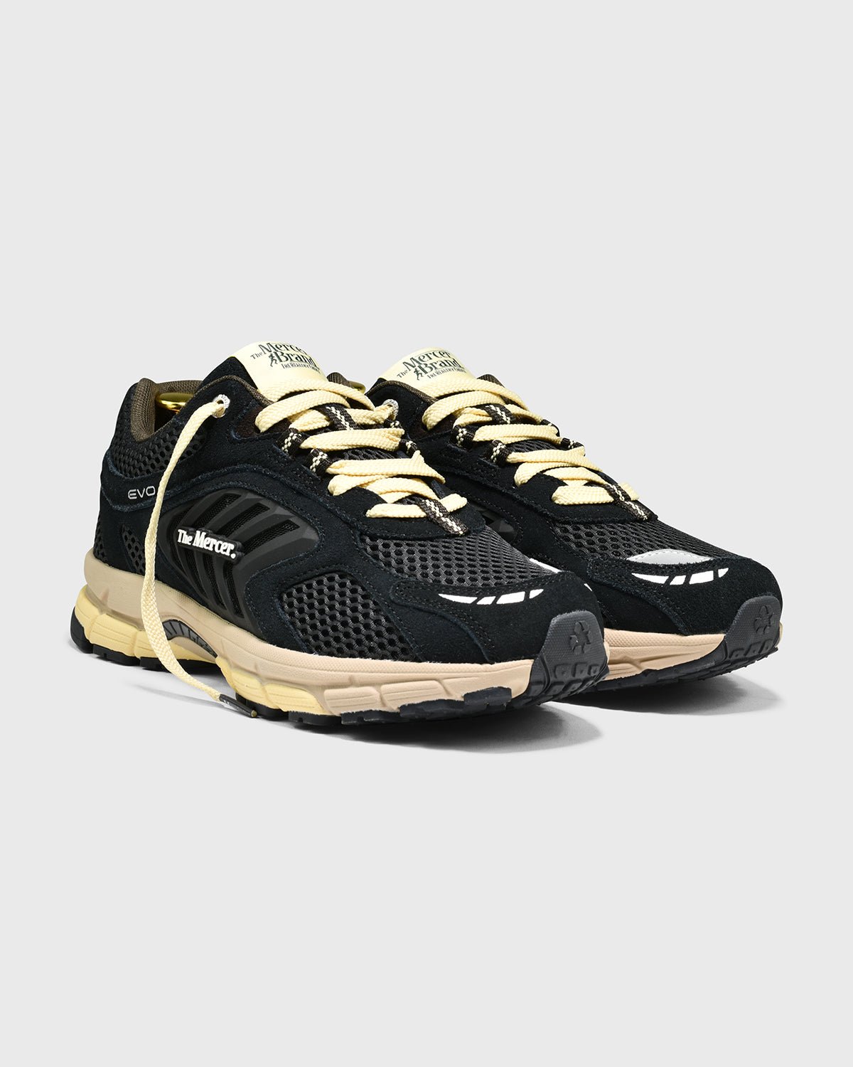 Mercer - The Re-Run EVO Nubuck - Antracite-Chaussures-ME263011