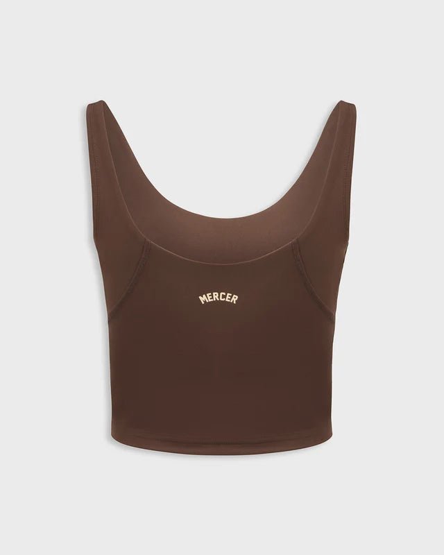 Mercer - The Mercer Sport Top Women - Brown-Tops-MEAP263023