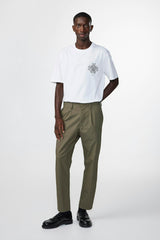 NN07 - Bill Pant 1680 Relaxed Cotton Blend Trouser L32 - Caspers-Pantalons et Shorts-2251680106