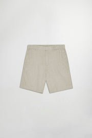 NN07 - Billie Shorts 5397 - Oatmeal - Pantalons et Shorts - 2425397118