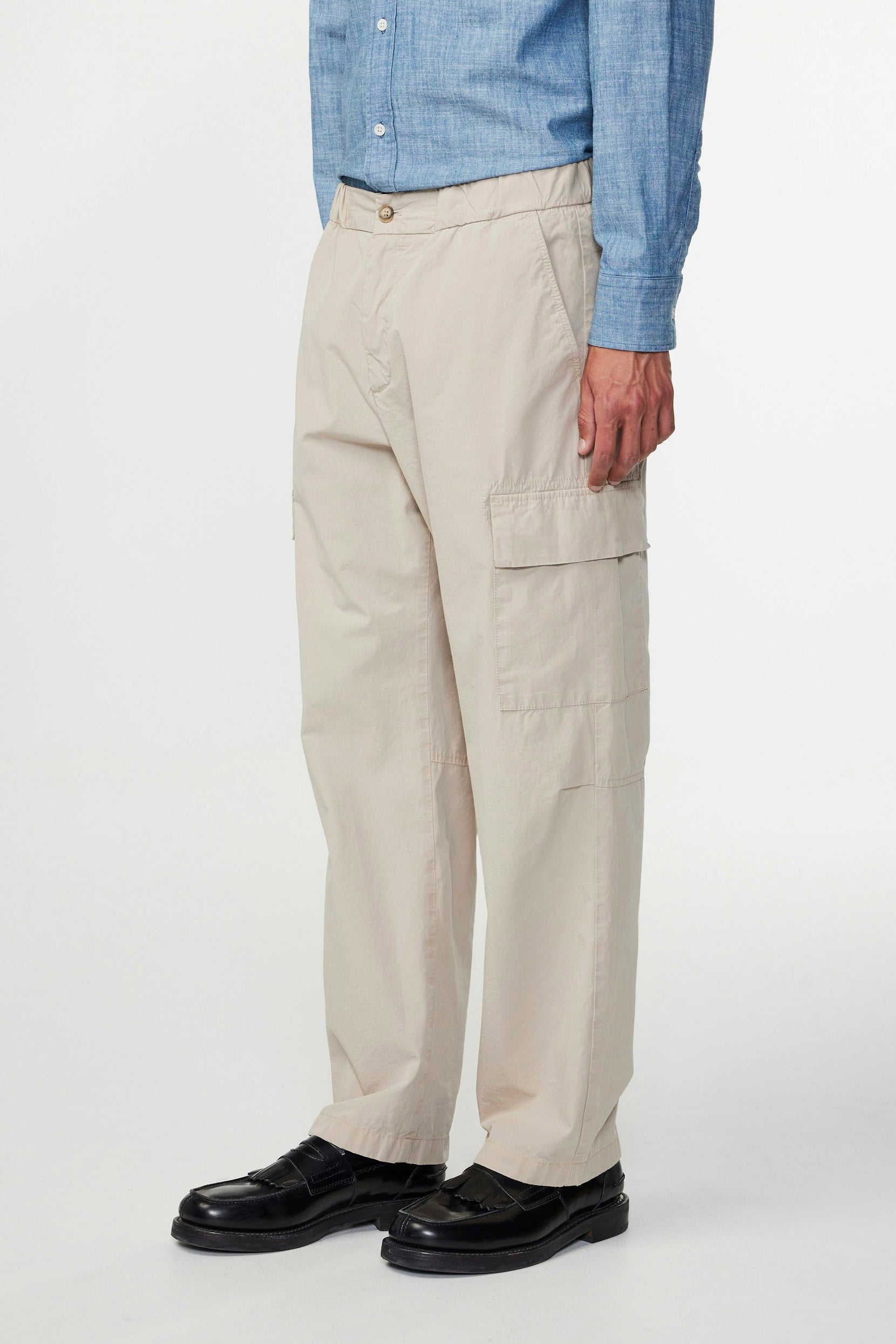 NN07 - Carson Cargo Pants 1080 - Beige-Pantalons et Shorts-2411080160