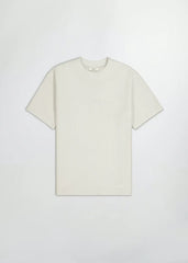 NN07 - Nat Logo Tee 3520 - Crème - T - shirt - 