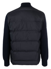 Norse Projects - Pertex Shield Hybrid Knit Full Zip Jacket - Black - Vestes et Manteaux - N55 - 0579