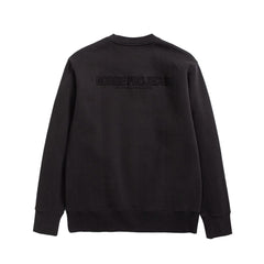 Norse Projects - Arne Relaxed Brushed Fleece N Logo Sweatshirt - Black - Pulls et Sweats - N20 - 1355