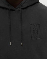 Norse Projects - Arne Relaxed Organic Brushed - Noir - Pulls et Sweats - N20 - 1354