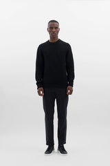 Norse Projects - Henning Merino Crewneck - Black - Pulls et Sweats - N45 - 0561