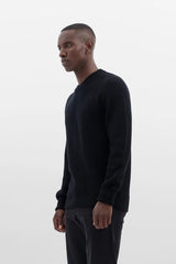 Norse Projects - Henning Merino Crewneck - Black - Pulls et Sweats - N45 - 0561