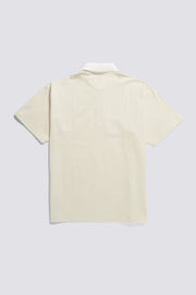 Norse Projects - Epsen Loose Printed SS Polo - Ecru - T - shirts - N01 - 0657