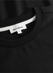 Norse Projects - Johannes Organic N Logo Tee - Black - T - shirts - N01 - 0643