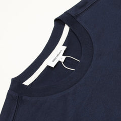 Norse Projects - Johannes Organic N Logo Tee - Dark Navy - T - shirts - N01 - 0643