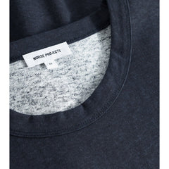 Norse Projects - Simon Loose Printed T - shirt - Dark Navy - T - shirts - N01 - 0656