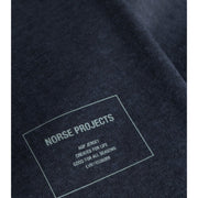 Norse Projects - Simon Loose Printed T - shirt - Dark Navy - T - shirts - N01 - 0656