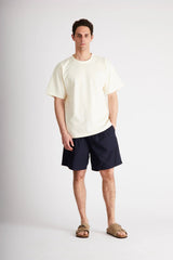 Norse Projects - Simon Loose Printed T - shirt - Ecru - T - shirts - N01 - 0656