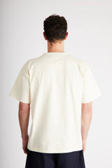 Norse Projects - Simon Loose Printed T - shirt - Ecru - T - shirts - N01 - 0656